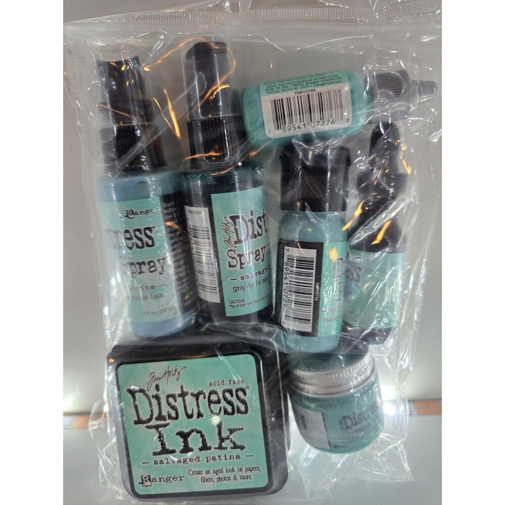 Tim Holtz Ranger Distress Salvaged Patina 2021 Ink Oxide Spray Stain Set